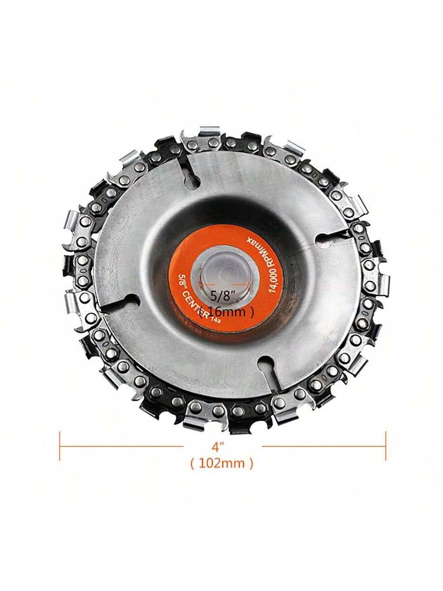 Rueda para motosierra con eje de 3/8