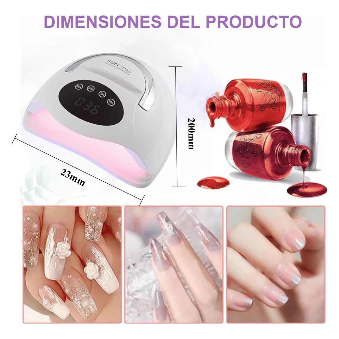 Lámpara de uñas