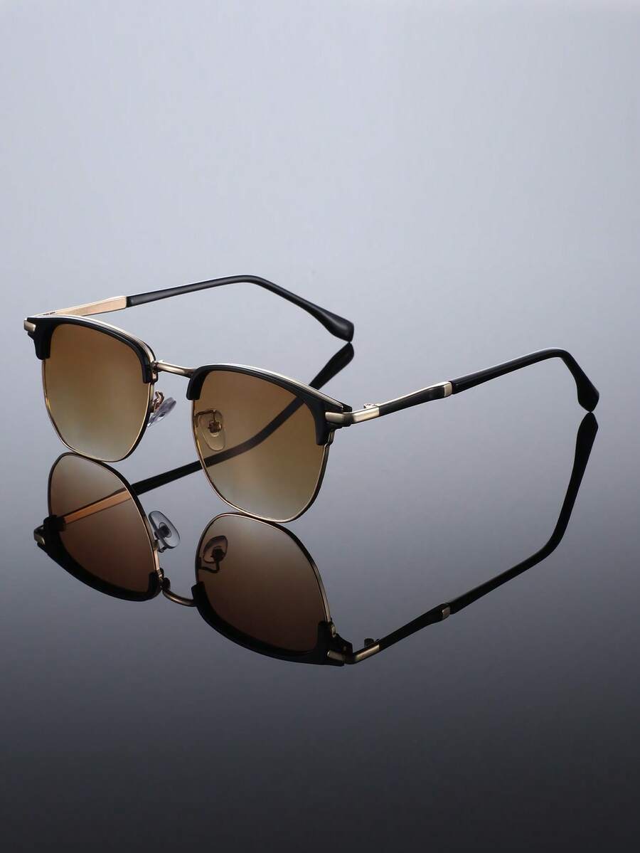 gafas con montura metálica
