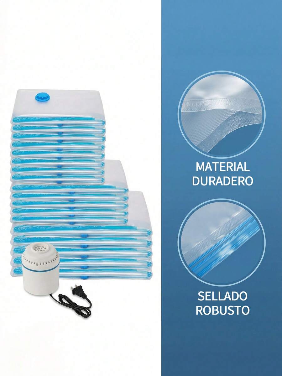 Bolsa De Almacenamiento Al Vacío Con Bomba Eléctrica