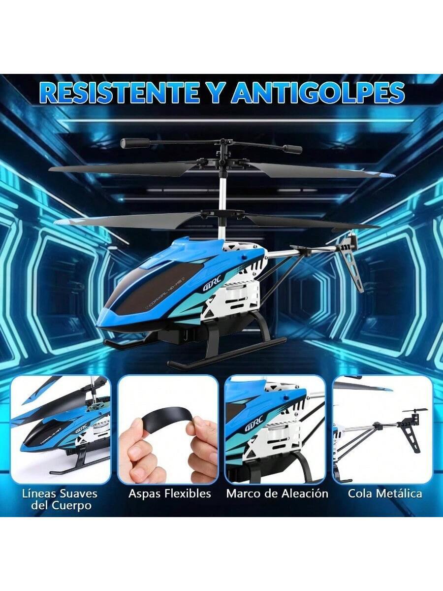 Juguete Helicoptero Control Remoto con Luz