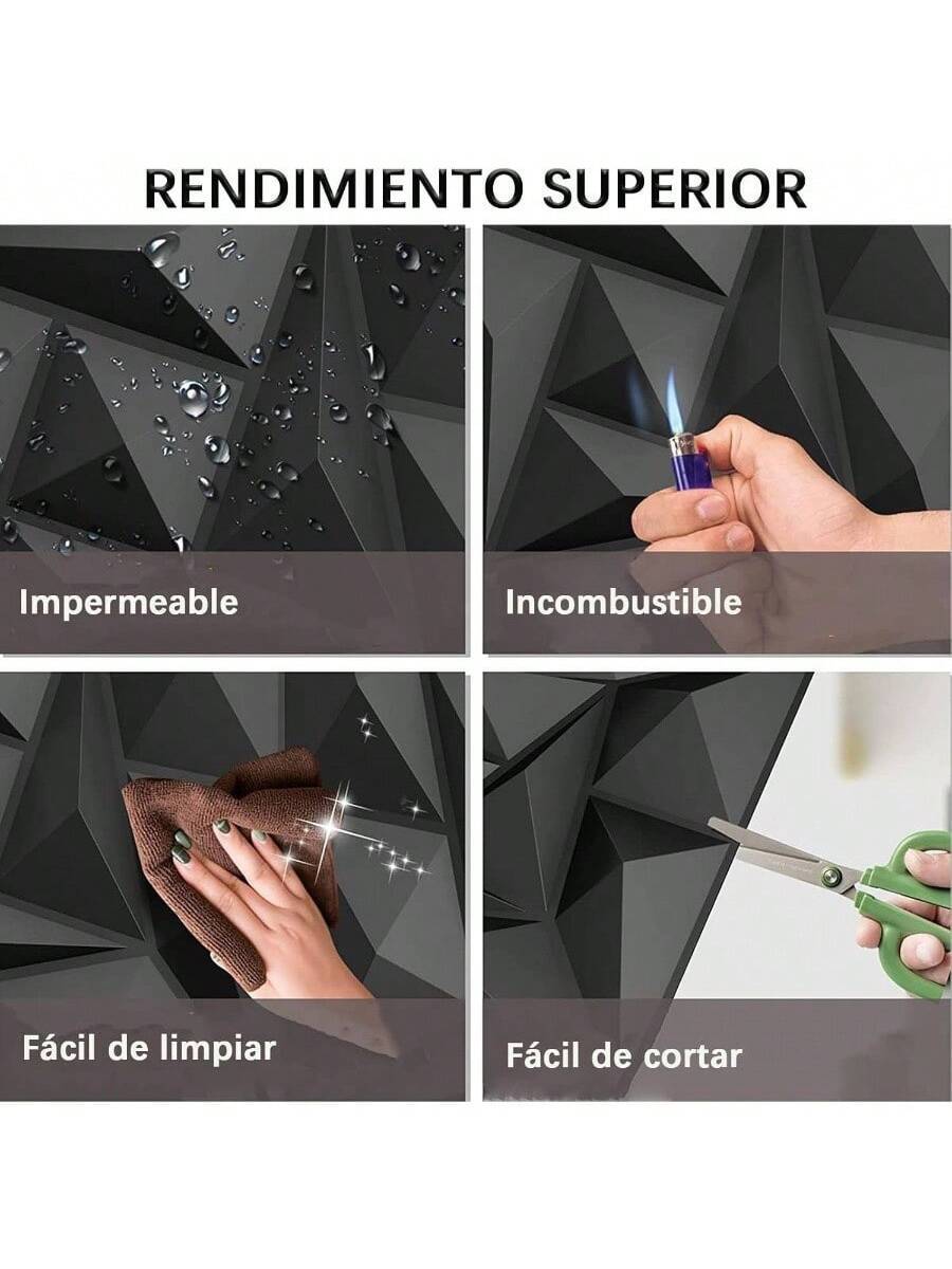 30Pcs Paneles Decorativos