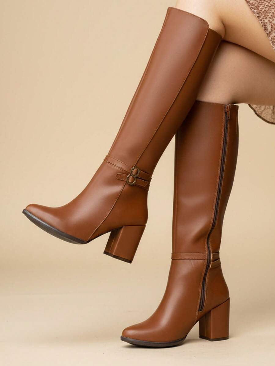 Botas de media caña elegantes para uso diario