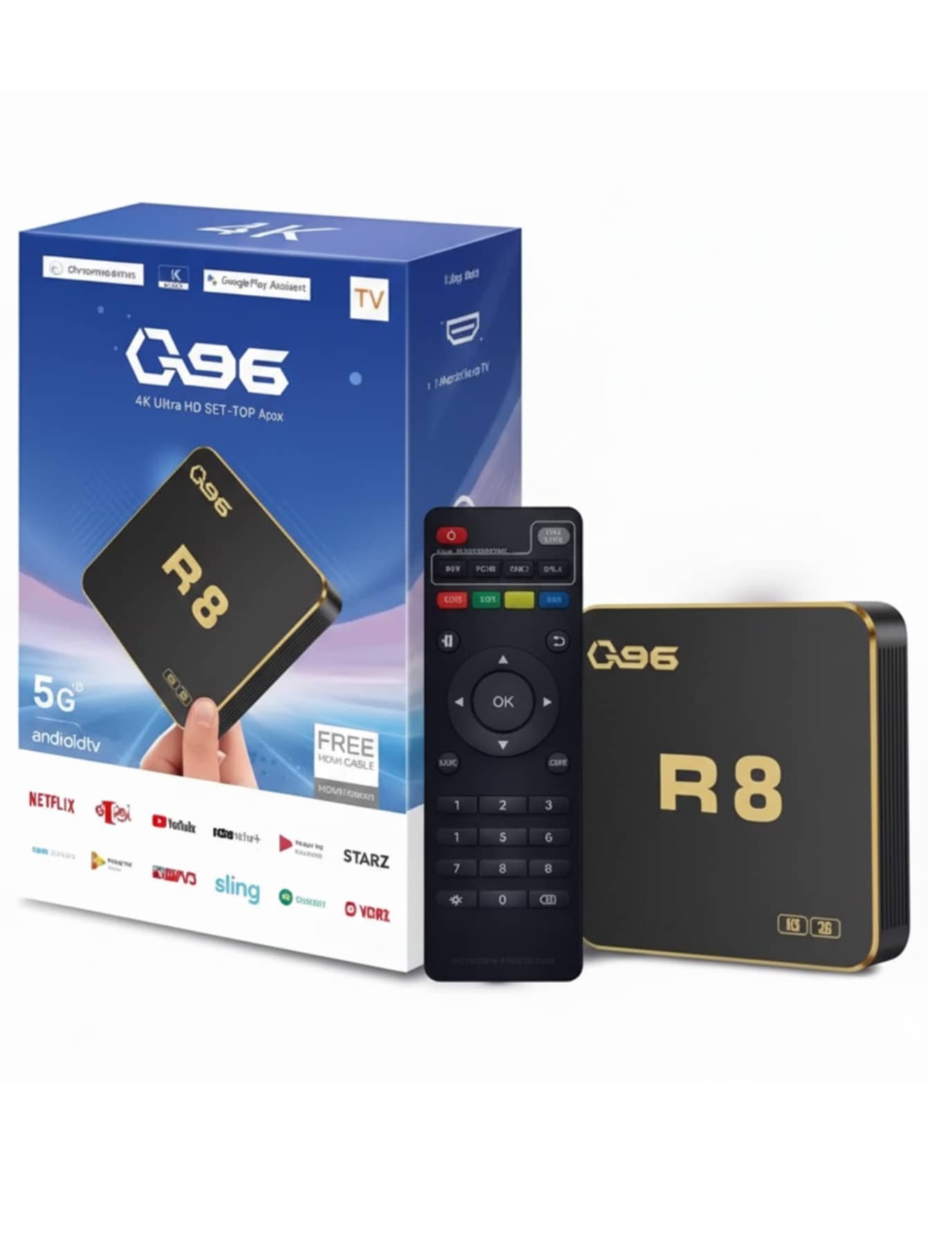 TV Box G96 4K Ultra HD