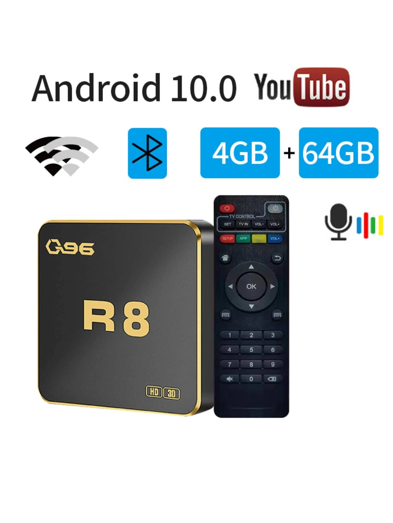 TV Box G96 4K Ultra HD