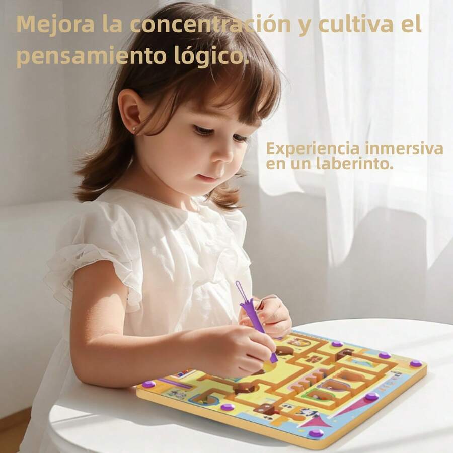 Laberinto de Colores y números 2 en 1
