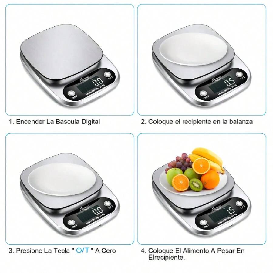 Báscula digital portátil Mini báscula digital de cocina