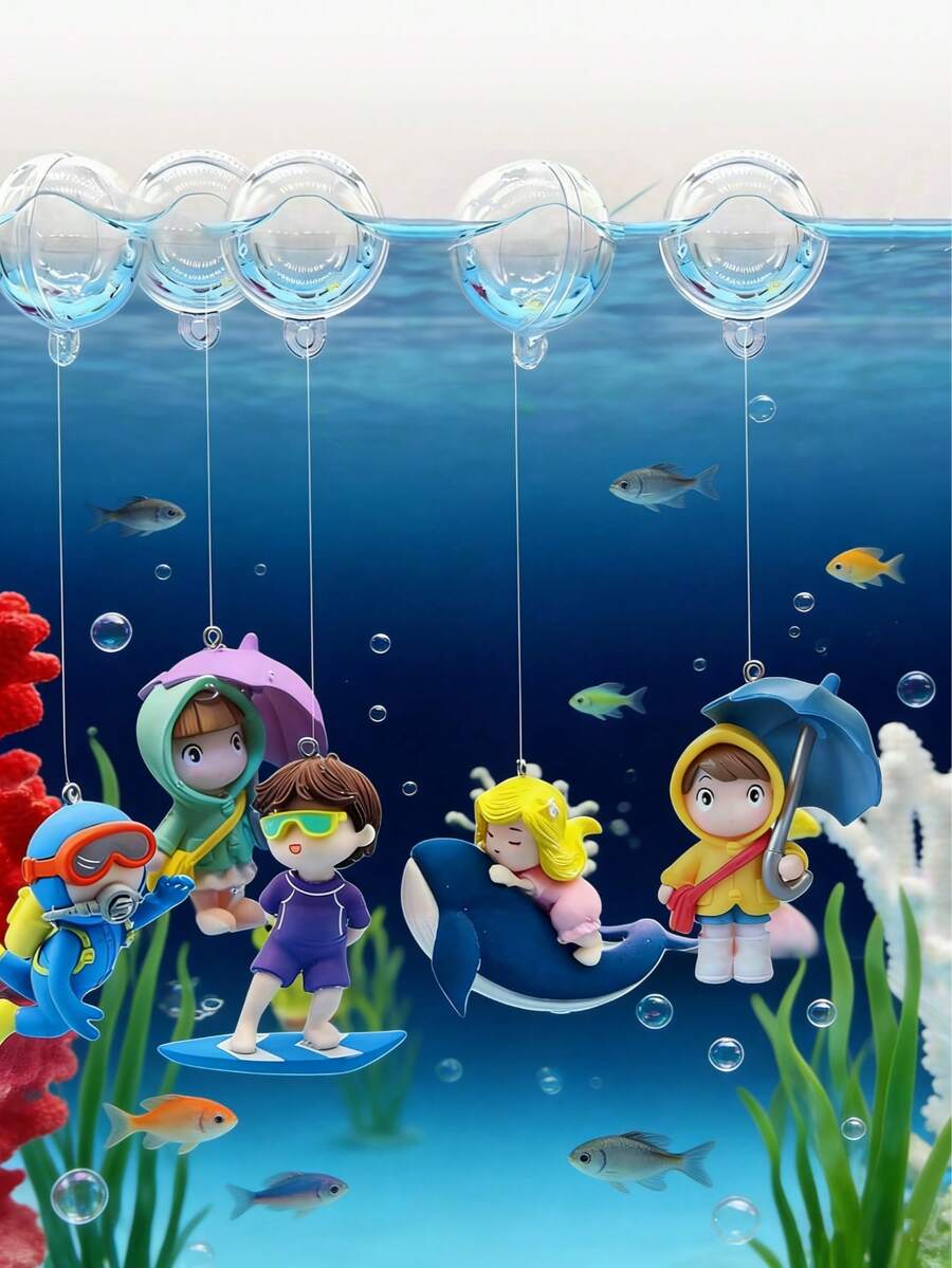 Decoraciones para acuario