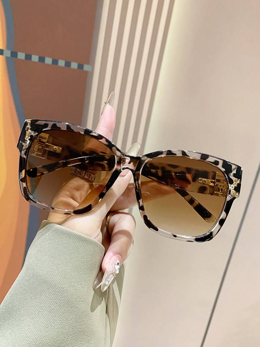 Gafas de sol cuadradas de marco grande