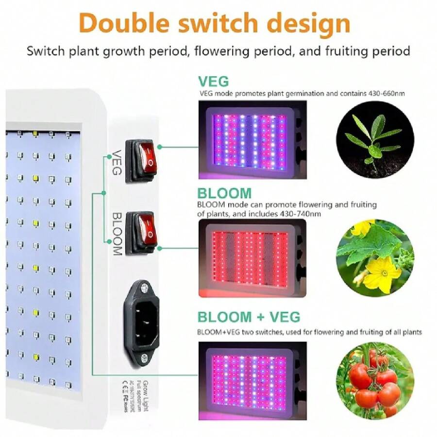1500W Lámpara de cultivo