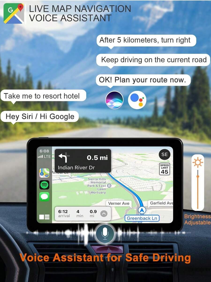 Pantalla táctil portátil