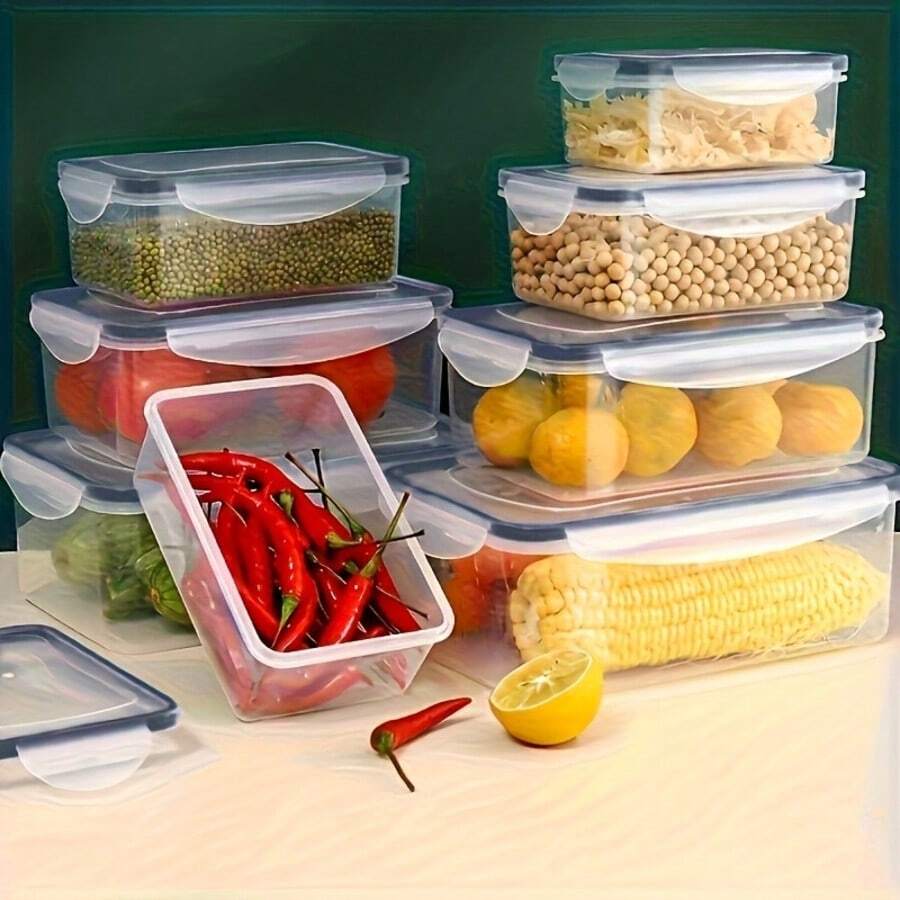 10 piezas Recipientes de almacenamiento