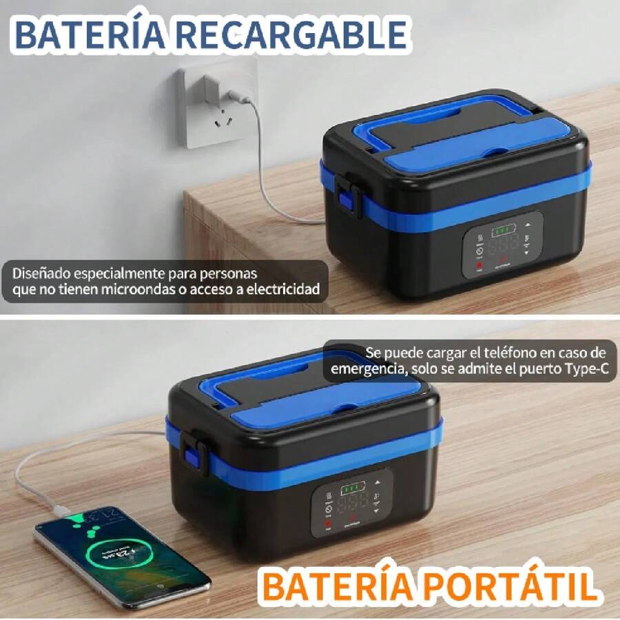 Fiambrera eléctrica inalámbrica