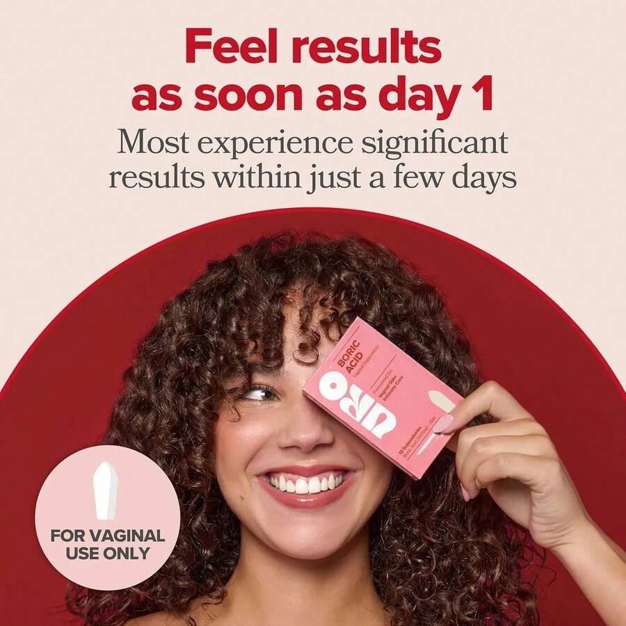Supositorio Vaginal De Ácido Bórico
