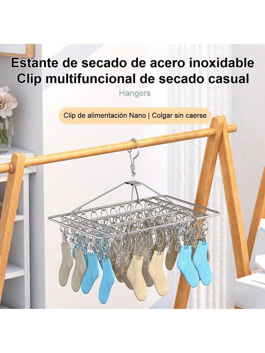 Colgadero Tendedero Portátil de Metal Calcetín
