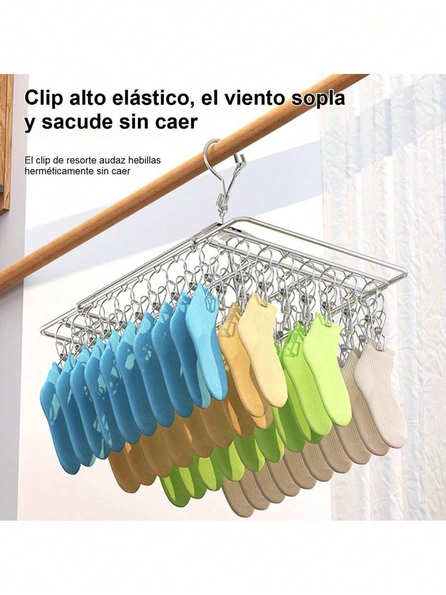 Colgadero Tendedero Portátil de Metal Calcetín