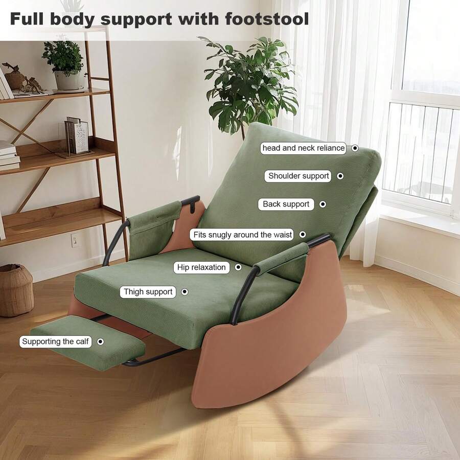 Silla reclinable Mecedora para Adultos