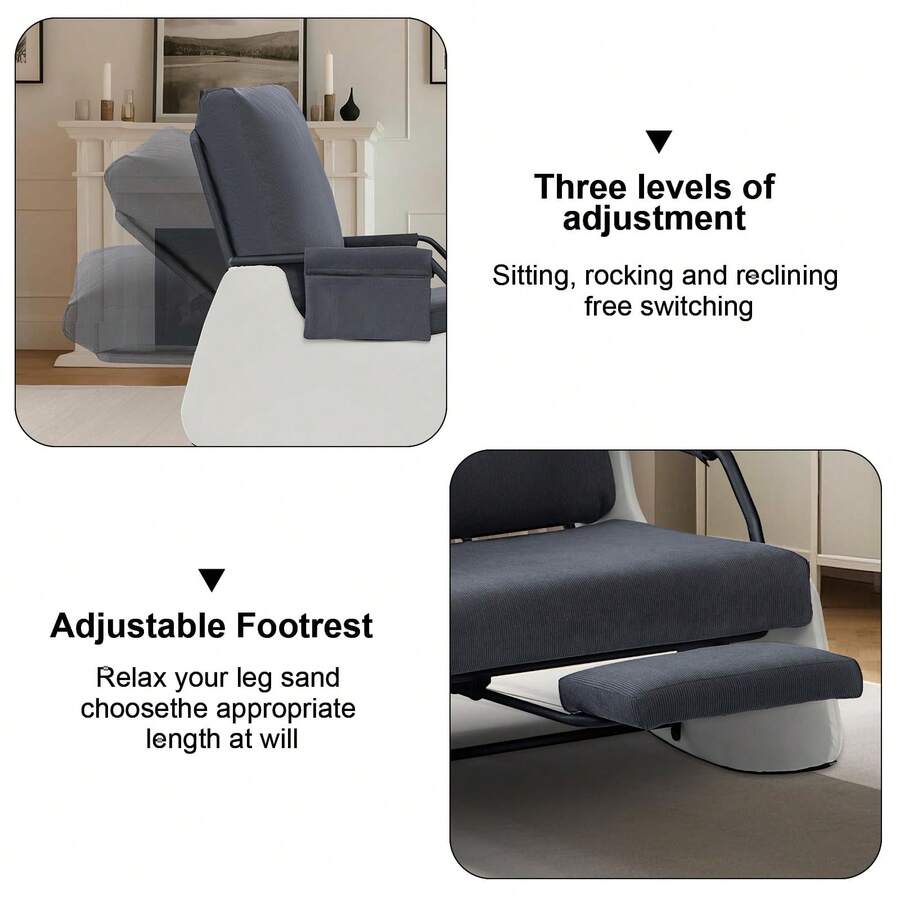 Silla reclinable Mecedora para Adultos