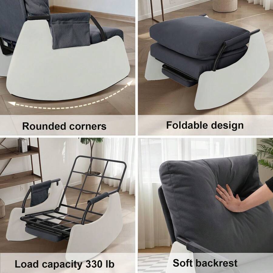 Silla reclinable Mecedora para Adultos