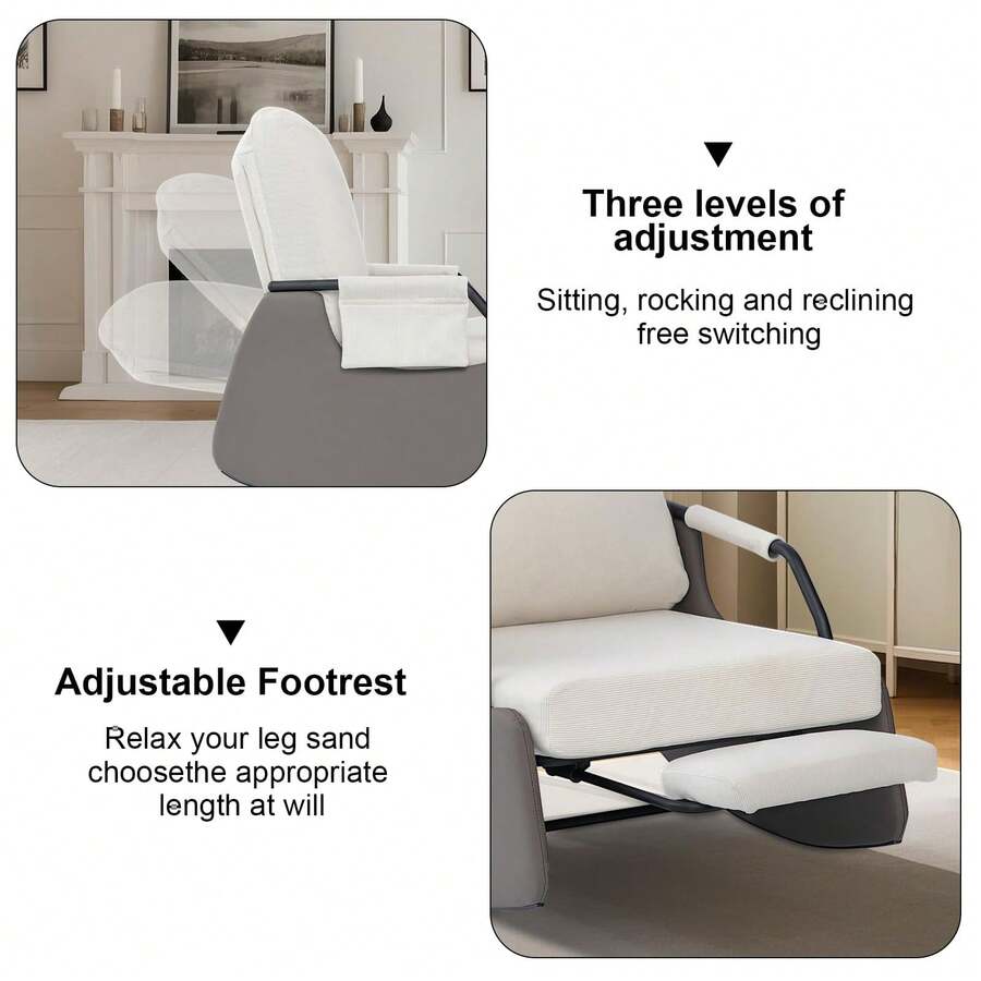 Silla reclinable Mecedora para Adultos