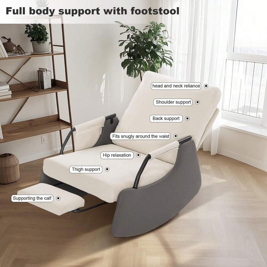 Silla reclinable Mecedora para Adultos