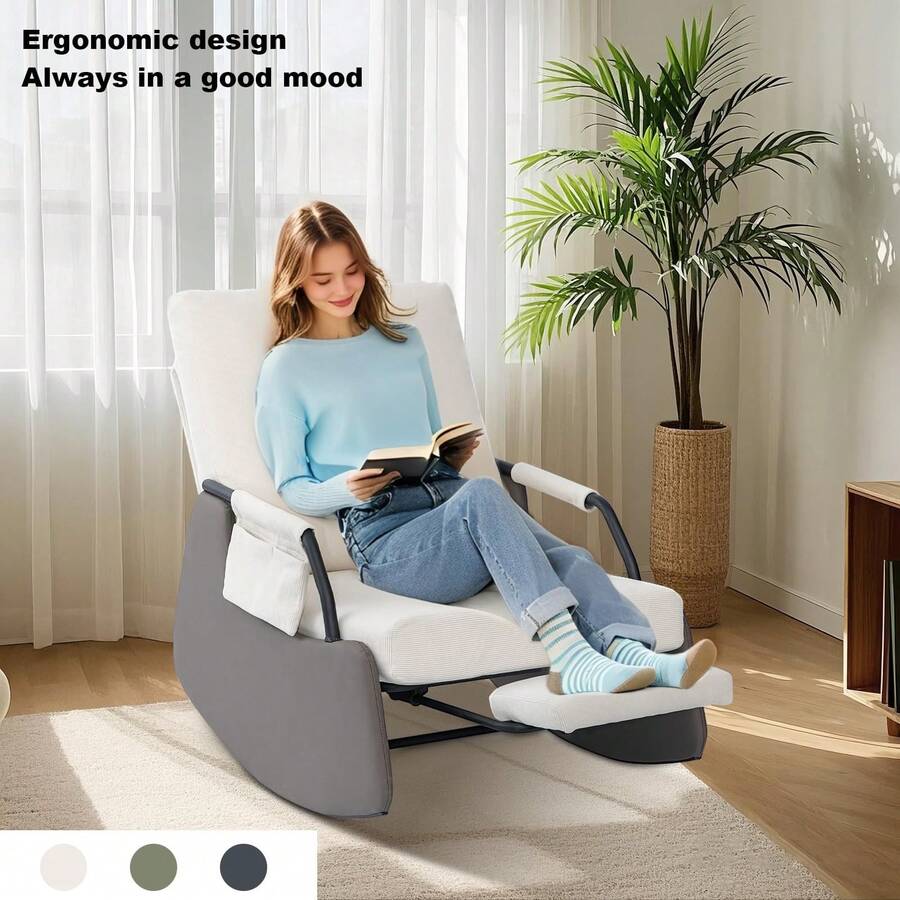 Silla reclinable Mecedora para Adultos