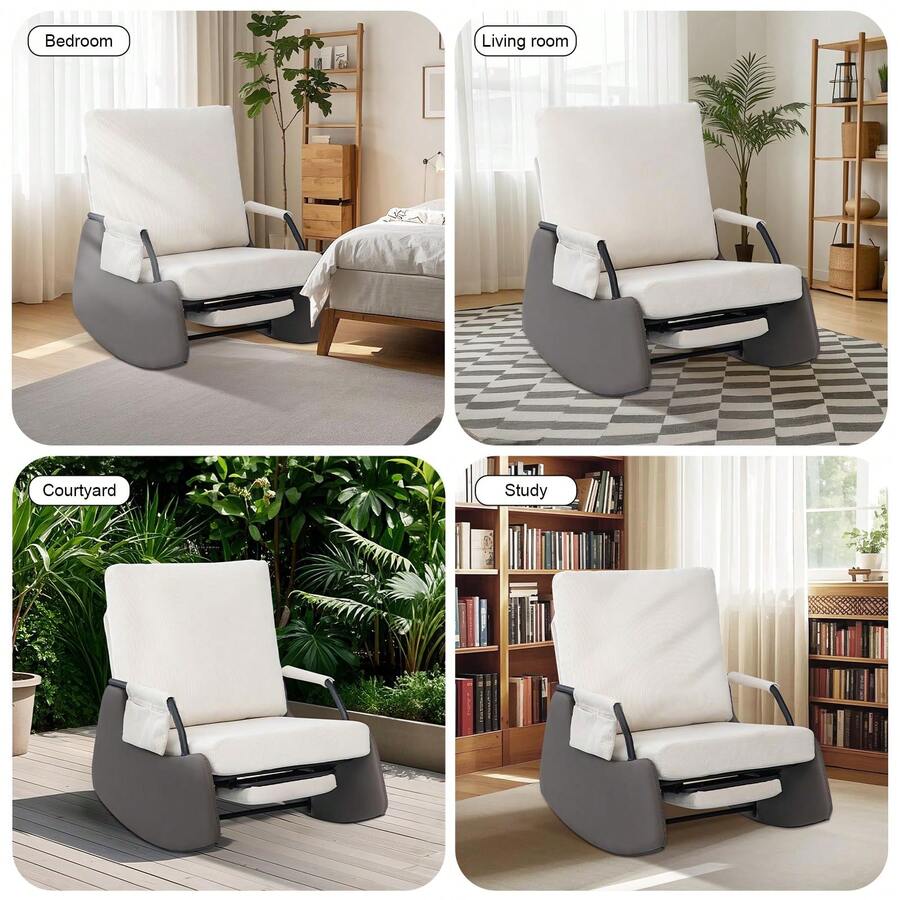 Silla reclinable Mecedora para Adultos