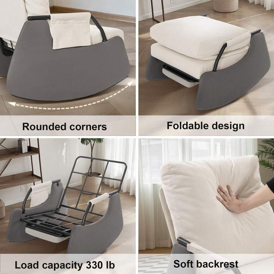 Silla reclinable Mecedora para Adultos