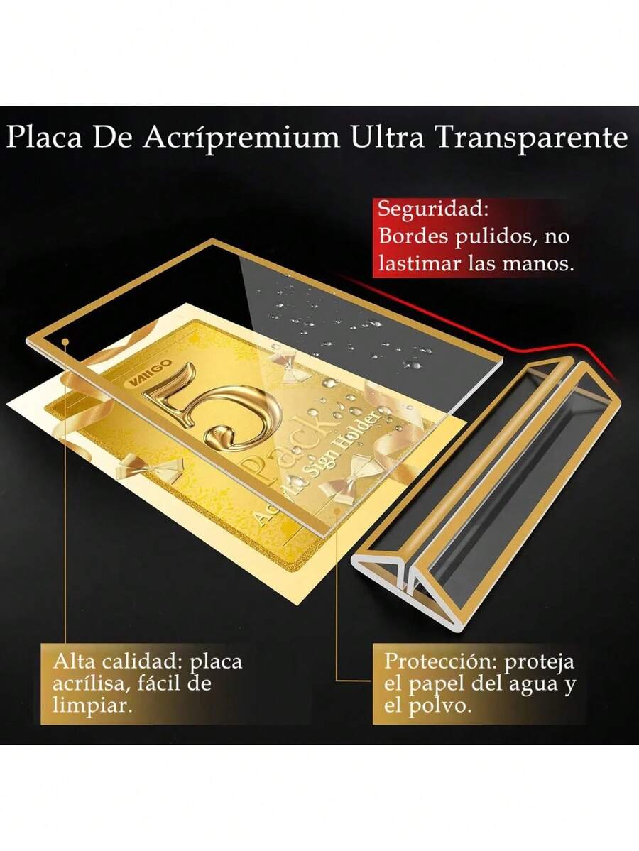 Portatarjetas de Mesa