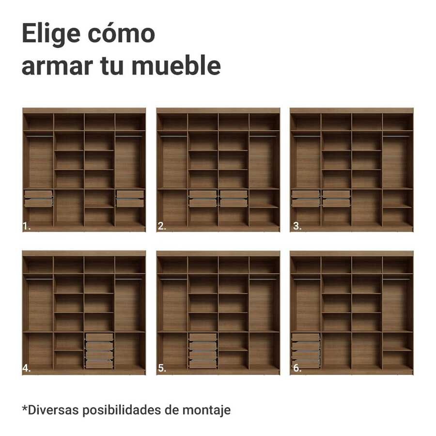 Ropero Closet Madesa Venus