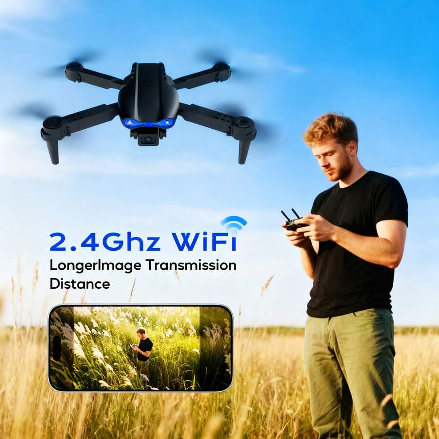Drone de cámara dual 1080P
