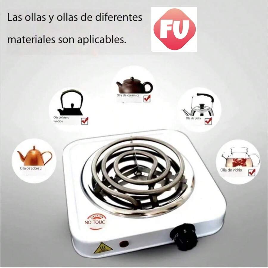 Horno de calefacción eléctrico de un solo cabezal para uso doméstico