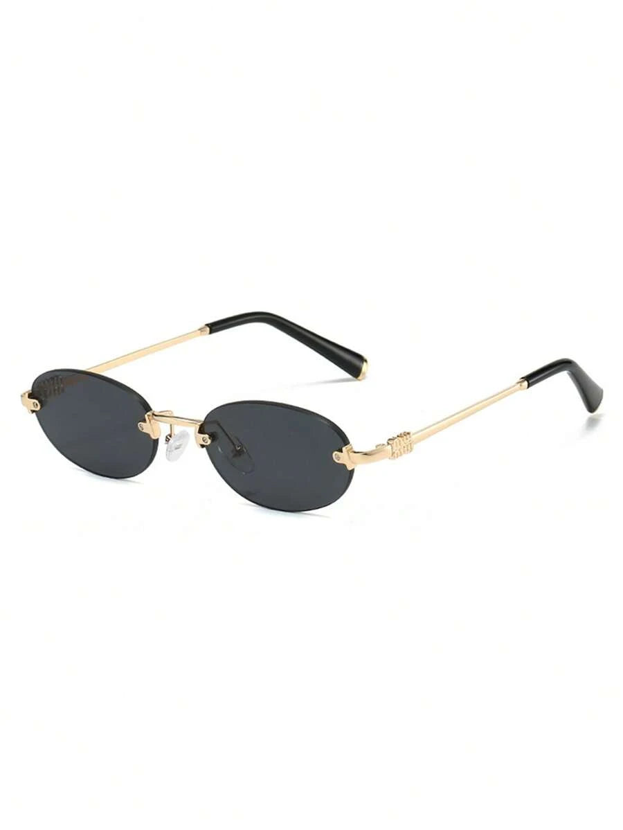 gafas elegantes y de alta gama con forma ovalada para mujeres