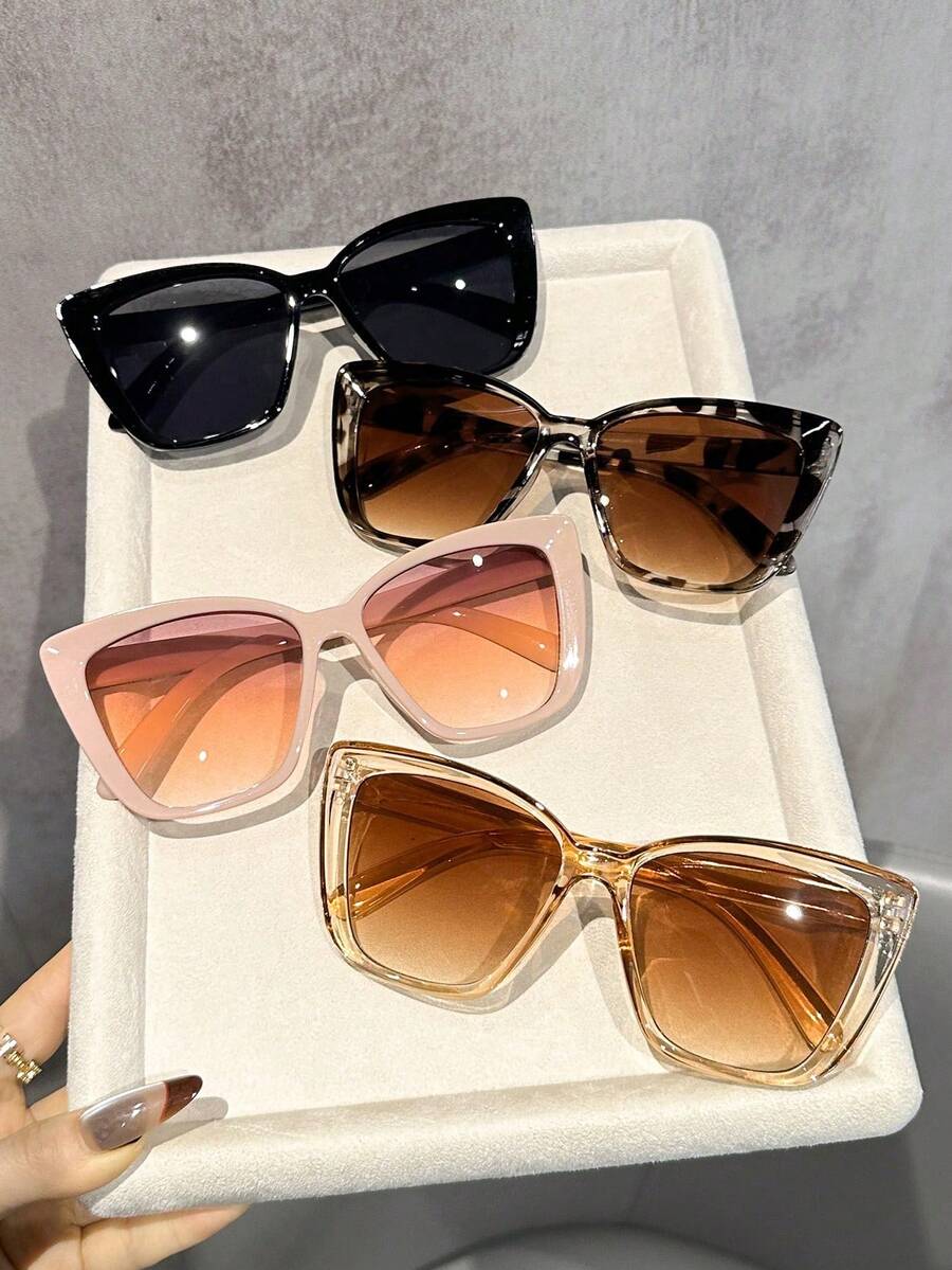 gafas de mujer con montura en forma de ojo de gato