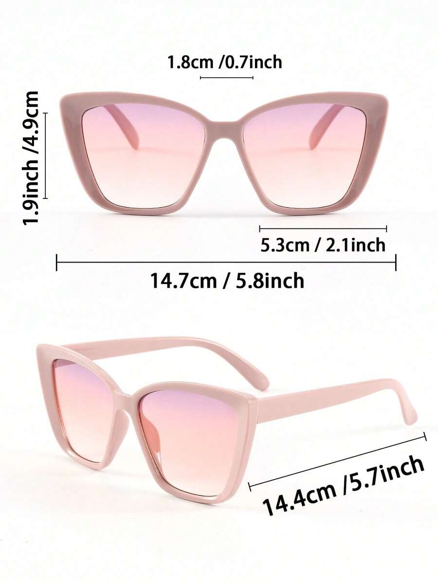 gafas de mujer con montura en forma de ojo de gato