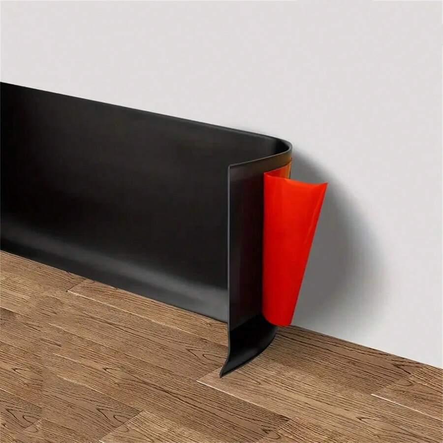 1 pieza 10cm X 2m Rodapié flexible