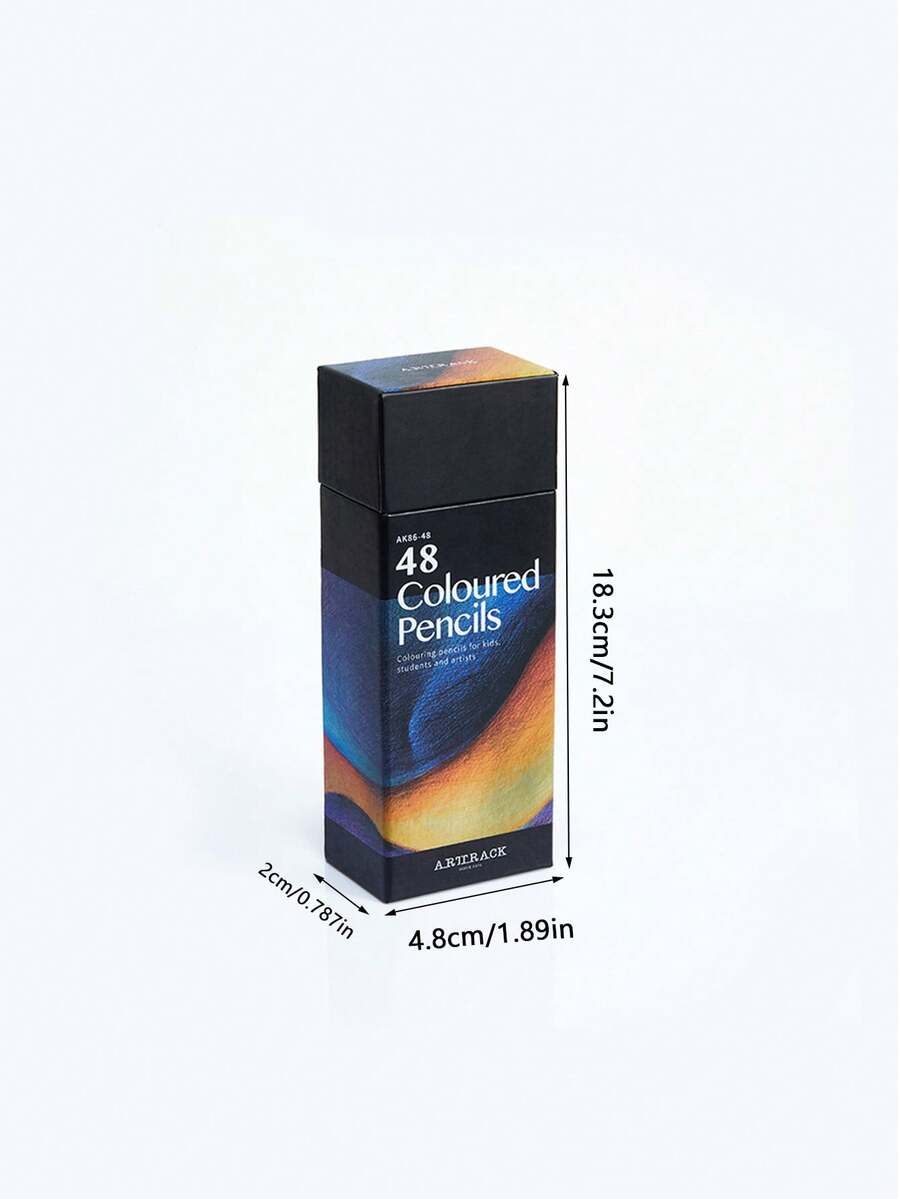 Juego de 12-72 lápices de colores vibrantes de núcleo suave
