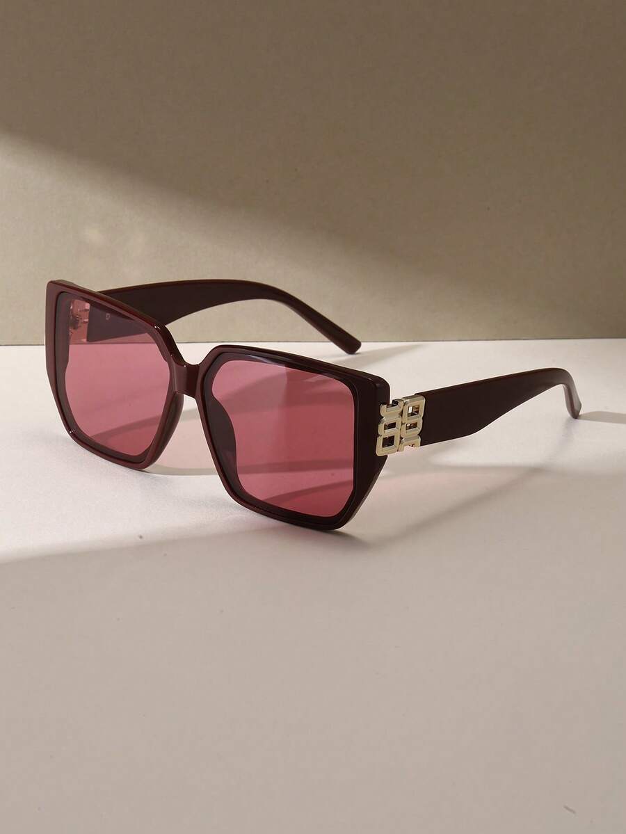 Gafas de sol vintage de marco grueso y grande