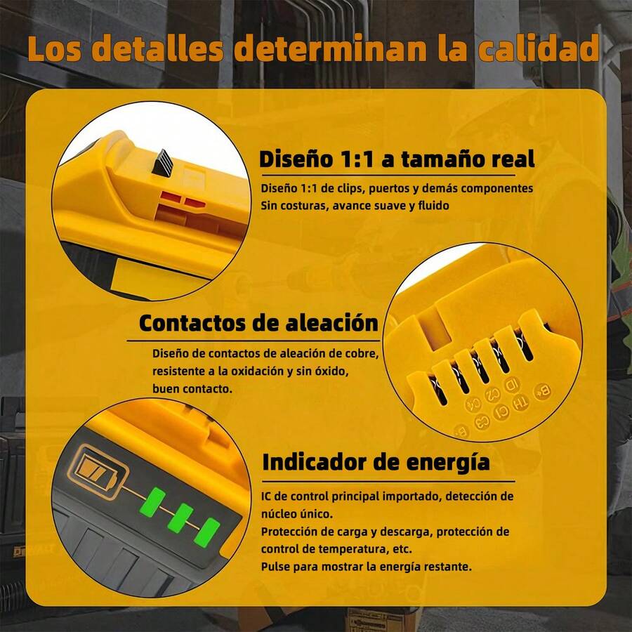 Dewalt Batería de Repuesto 20V Max 8.0Ah