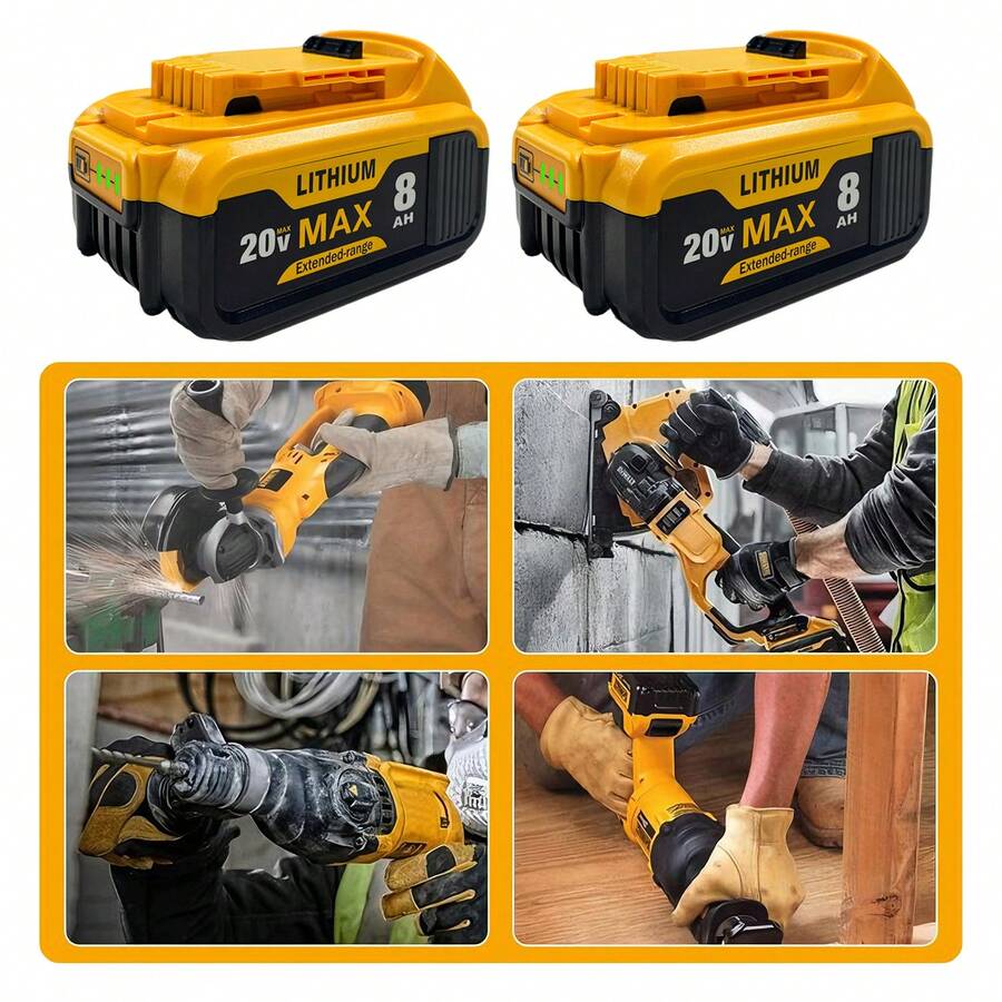Dewalt Batería de Repuesto 20V Max 8.0Ah