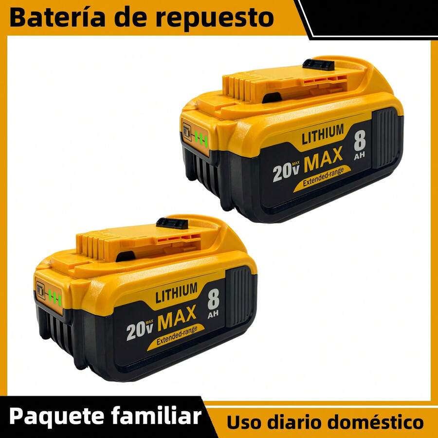 Dewalt Batería de Repuesto 20V Max 8.0Ah