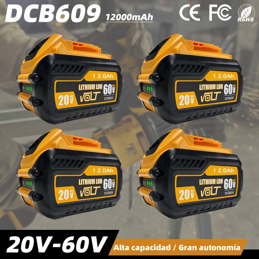 Dewalt DCB609 12Ah 20V/60V Batería de Repuesto