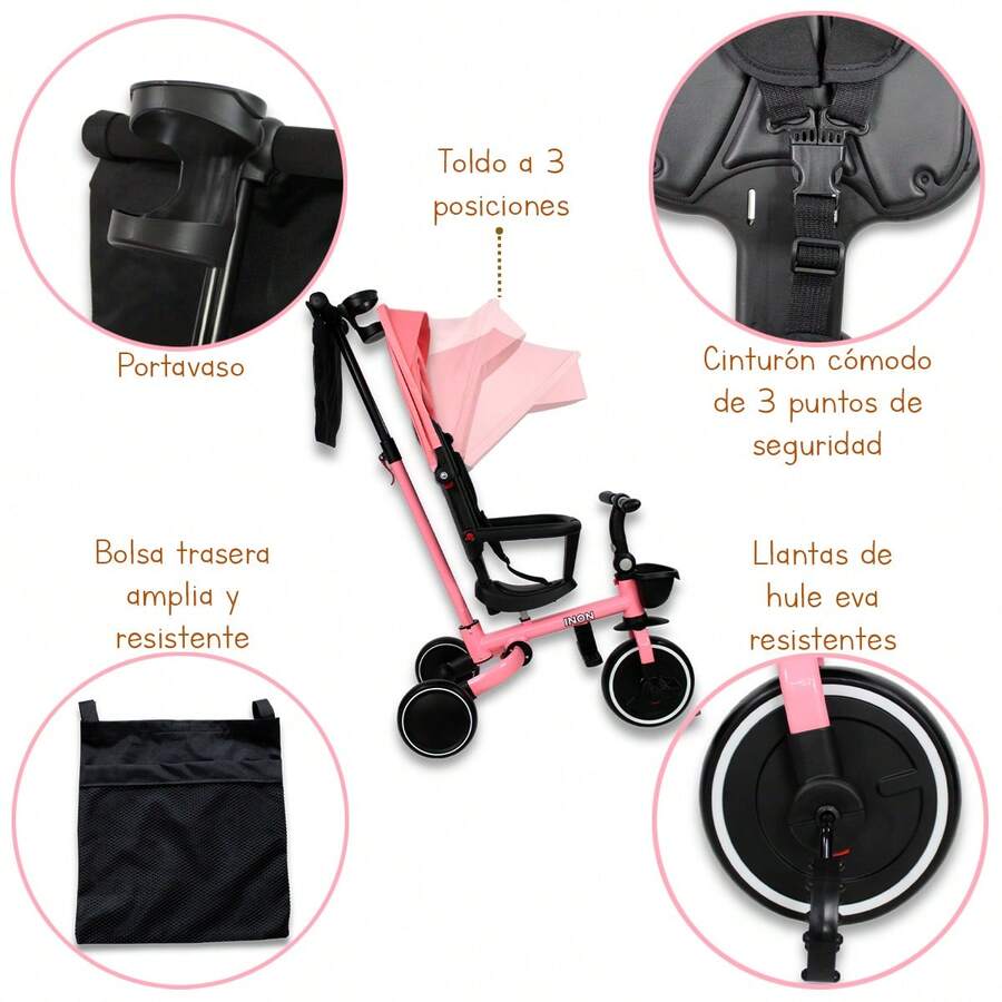 Triciclo Noni PRIME 4 en 1