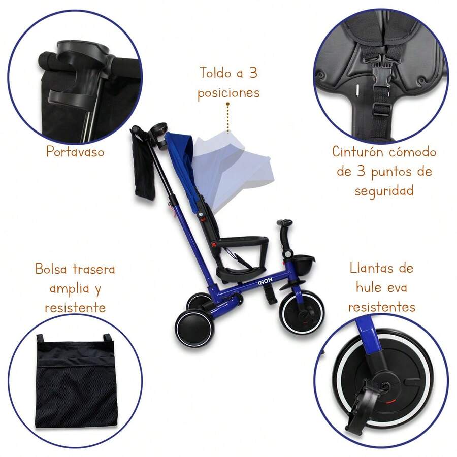 Triciclo Noni PRIME 4 en 1