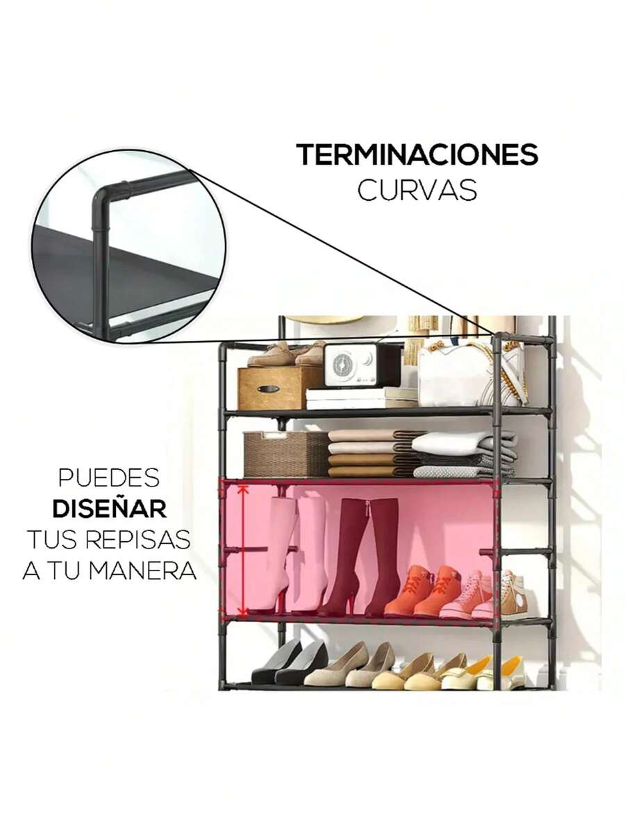 Zapatero de 5 Niveles Perchero