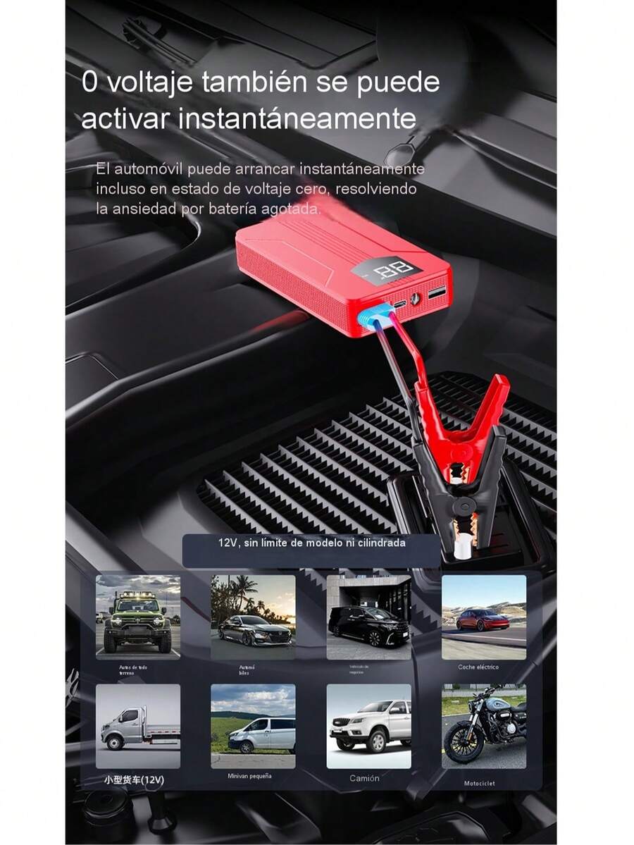 Arrancador de Coche Portátil