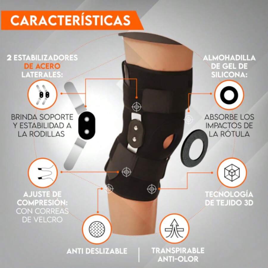 Rodillera Ortopedica de Compresión