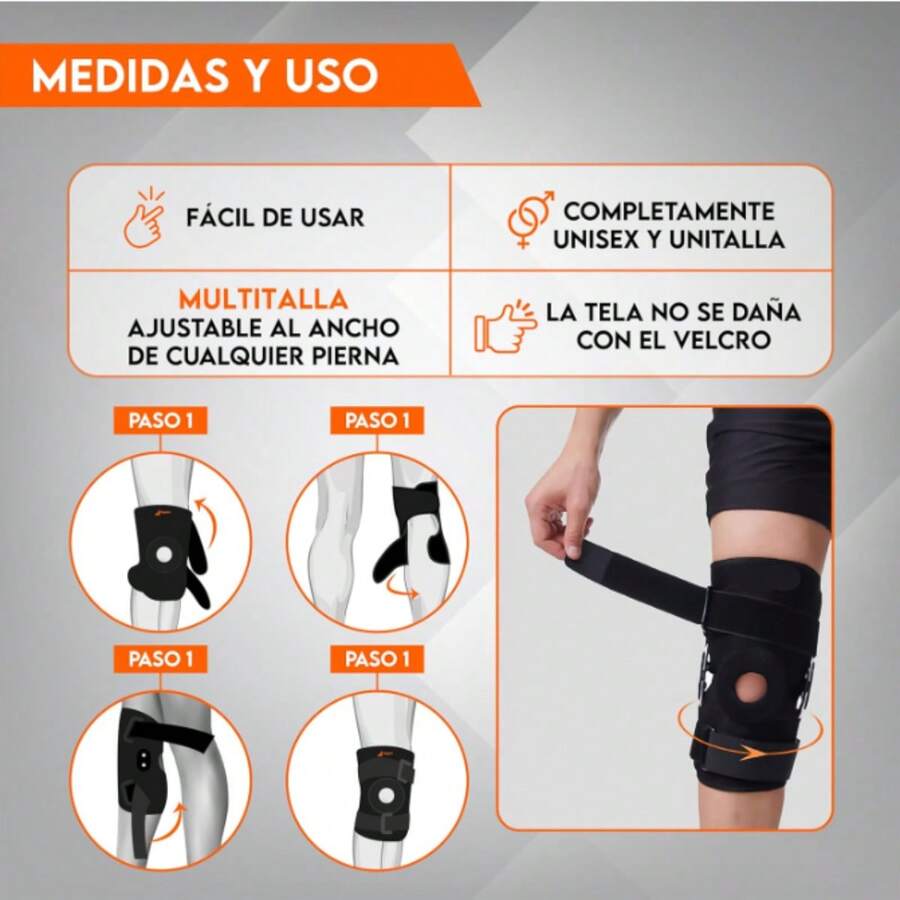 Rodillera Ortopedica de Compresión