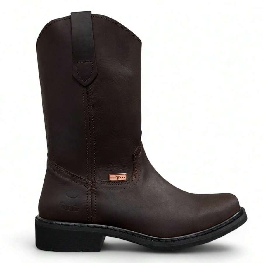 BOTAS DE TRABAJO HOMBRE PIEL HORMA CUADRADA ULTRACONFORT CASUAL