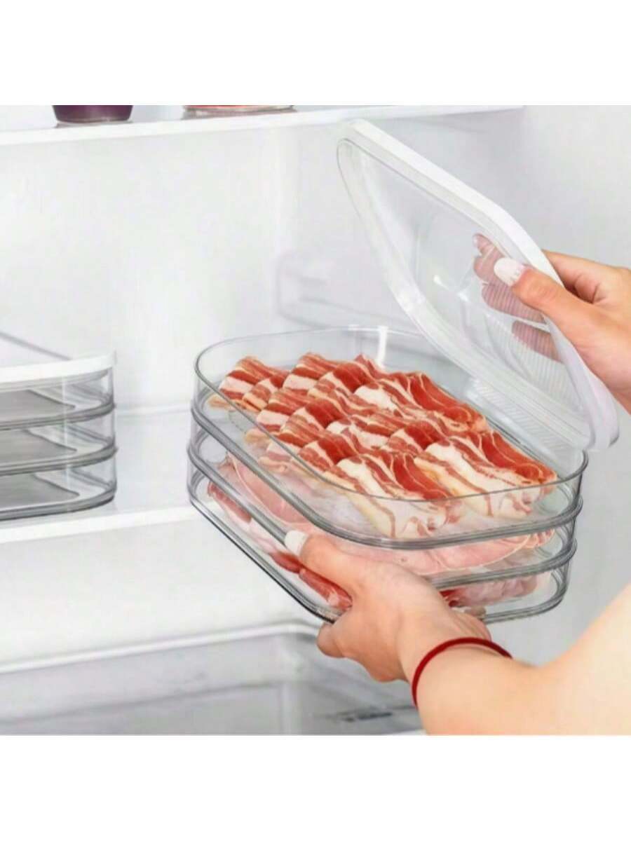 Contenedores de almacenamiento de alimentos apilables
